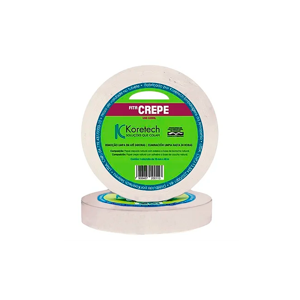 Fita Crepe 24mm X 45m Branca PA310100002 ...