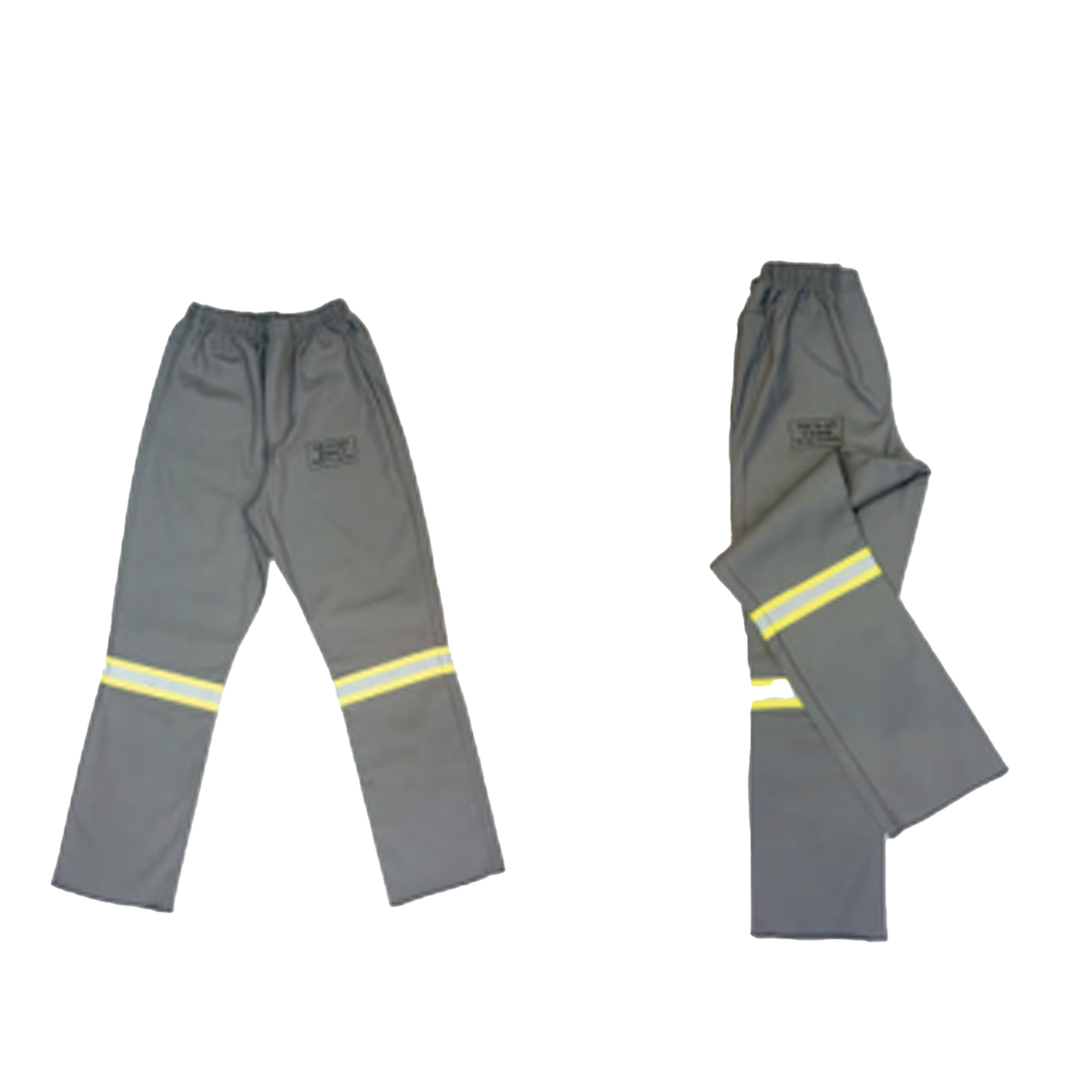 Calça Brim Anti Chama NR 10 Faixa Refleti...