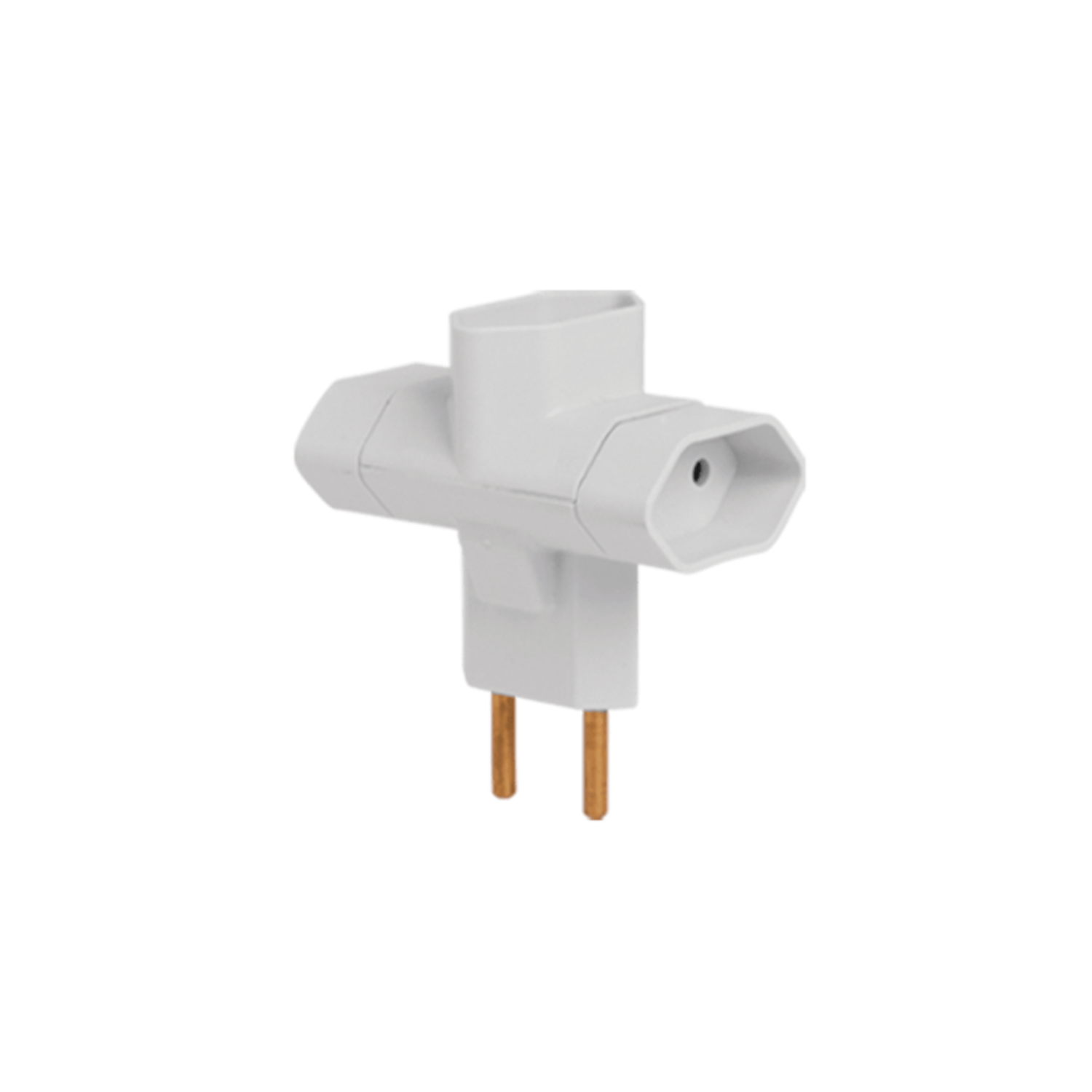 Pino 3 Saídas Tipo T 2P 250V 10A 1213 ILUMI