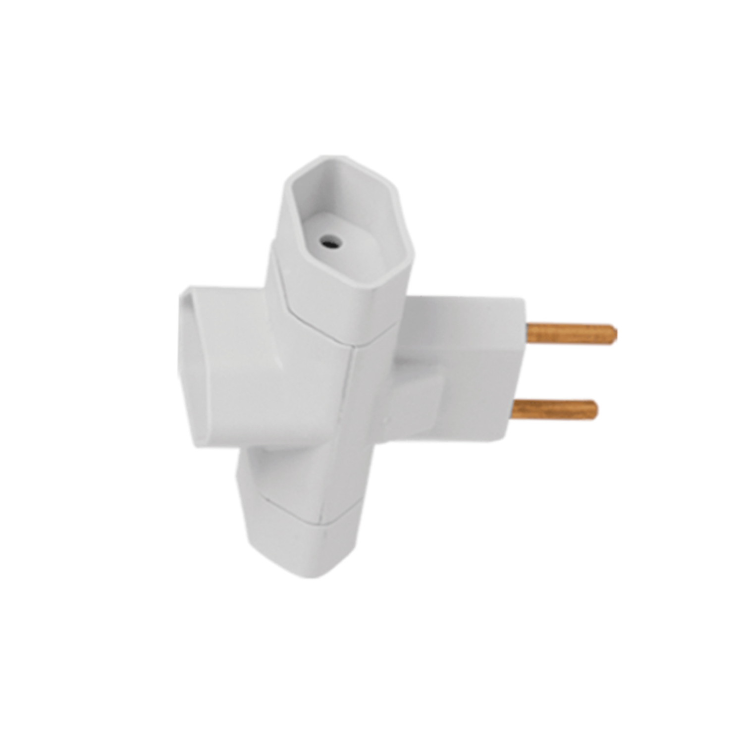 Pino 3 Saídas Tipo T 2P 250V 10A 1213 ILUMI