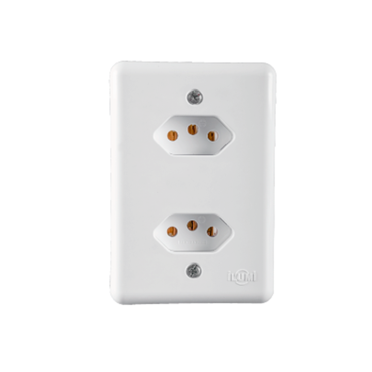 Tomadas Separadas Com Placa Sylus 2P+T 25...