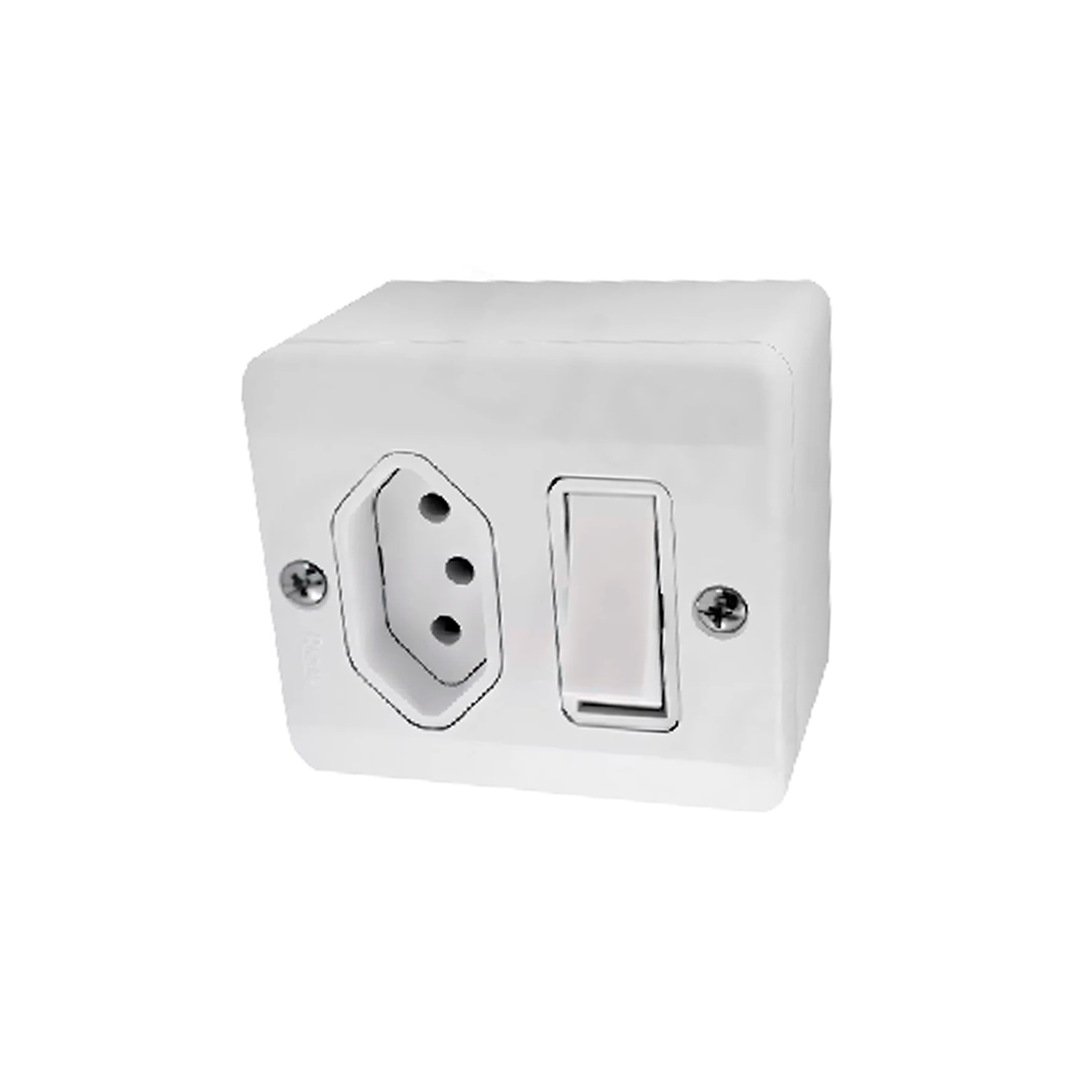 Conjunto 1 interruptor paralelo + 1 Tomad...