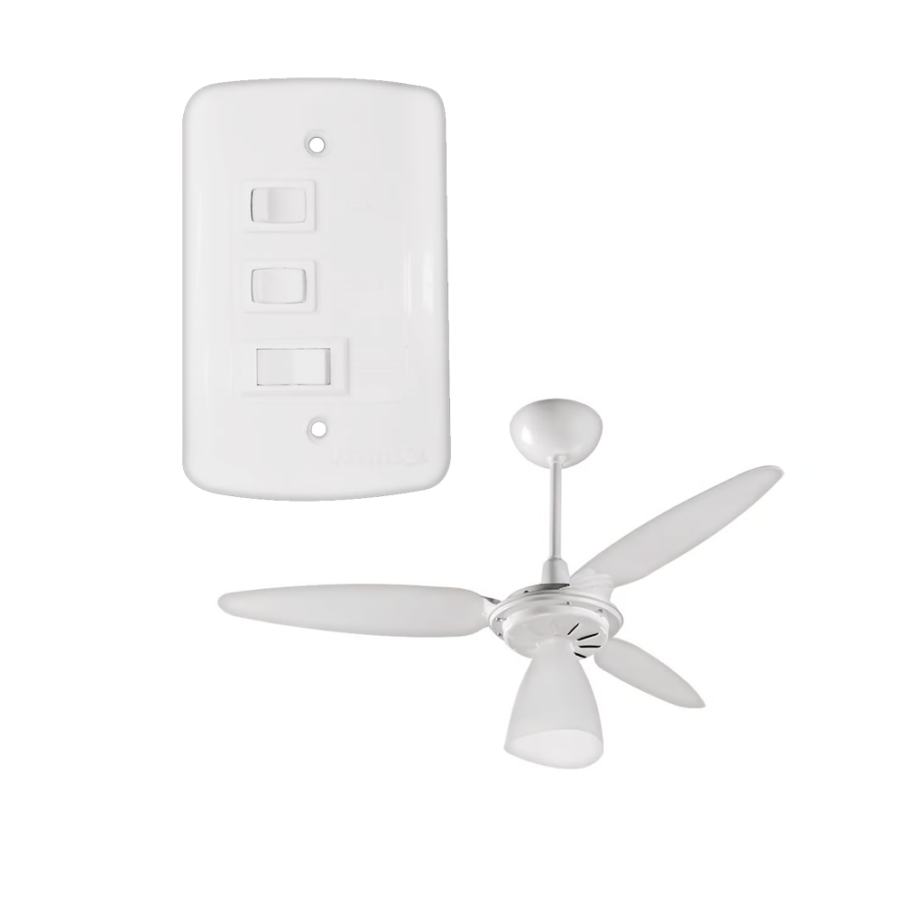 Ventilador Teto 3 Pas Wind Light 220V/130...