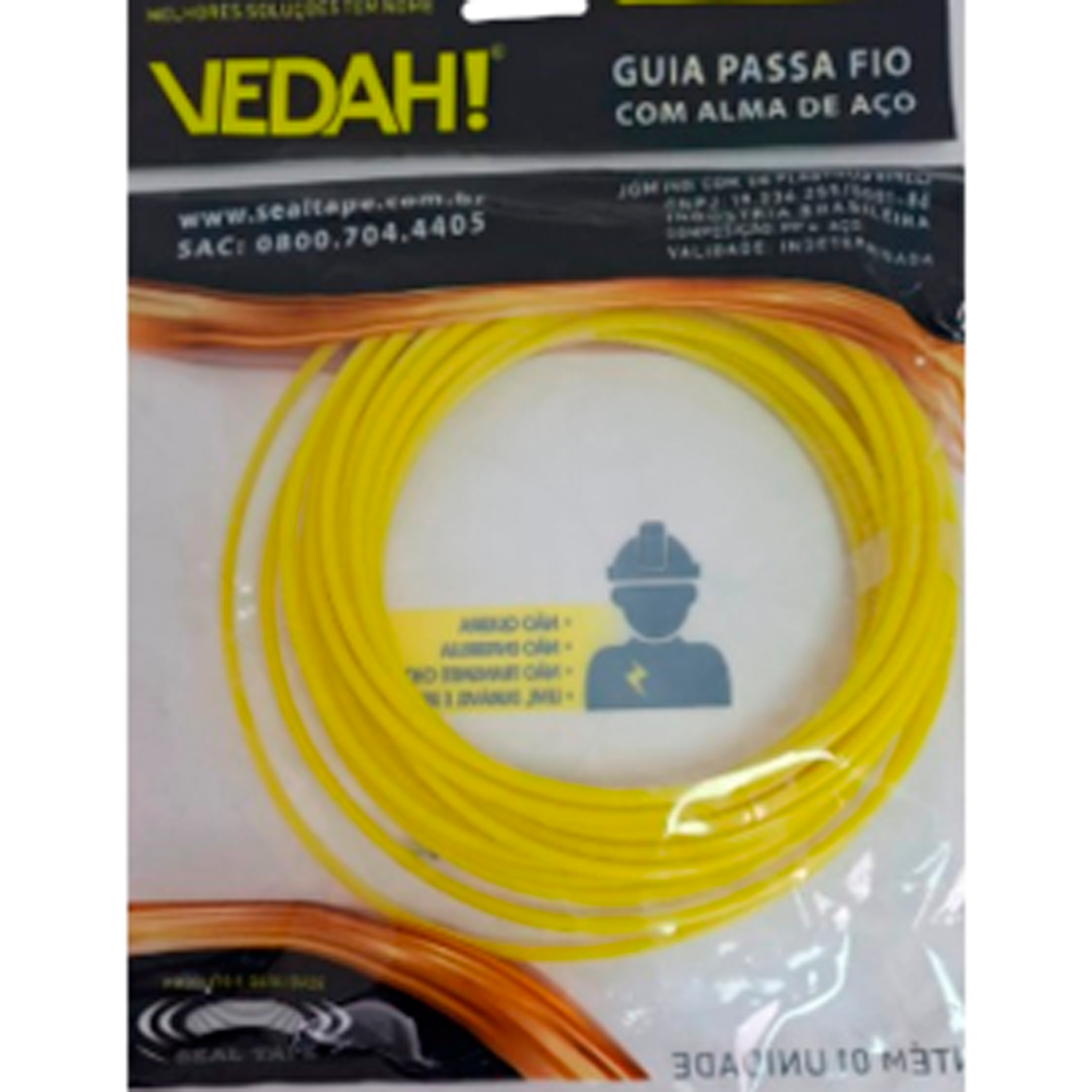 Passa Fio Nylon Com Alma De Aço 10MTS 989...