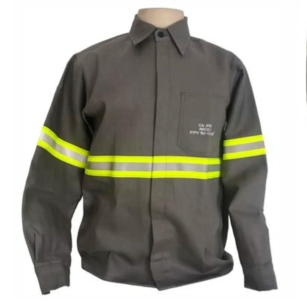 Camisa Eletricista NR10 Risco 2C/FX Refle...