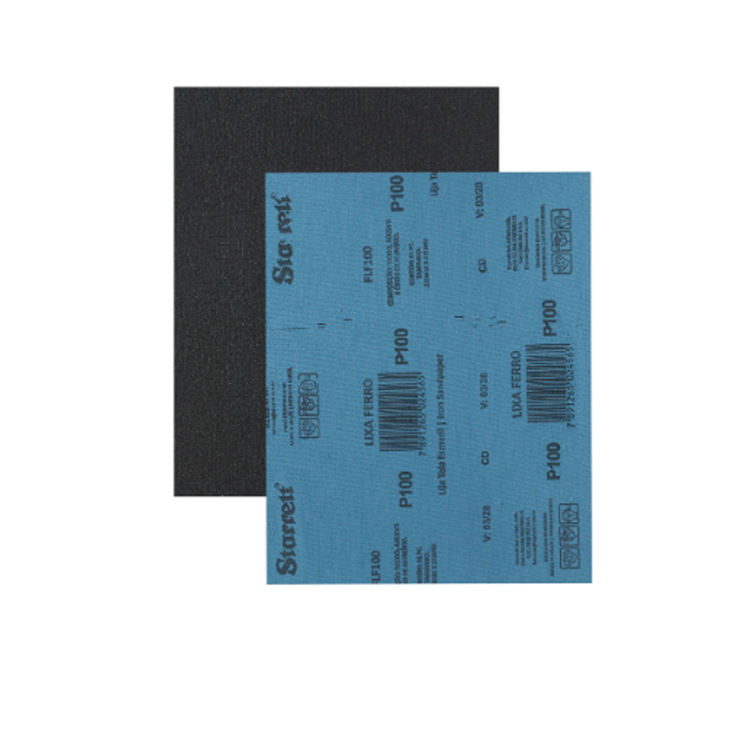 Lixa Ferro Grão 100 225 X 275mm FLF100 ST...