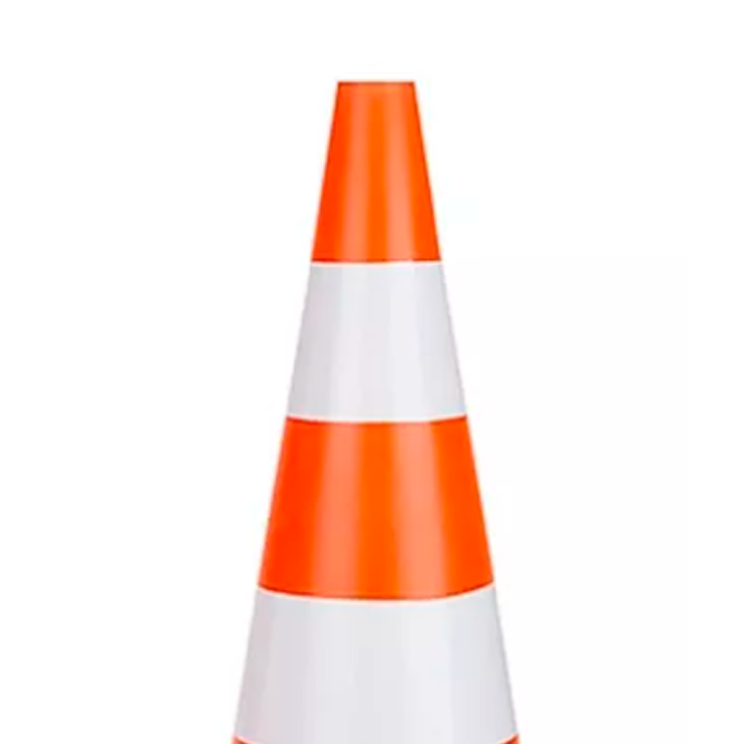 Cone Para Sinalizção Rigido Slim Com Faix...