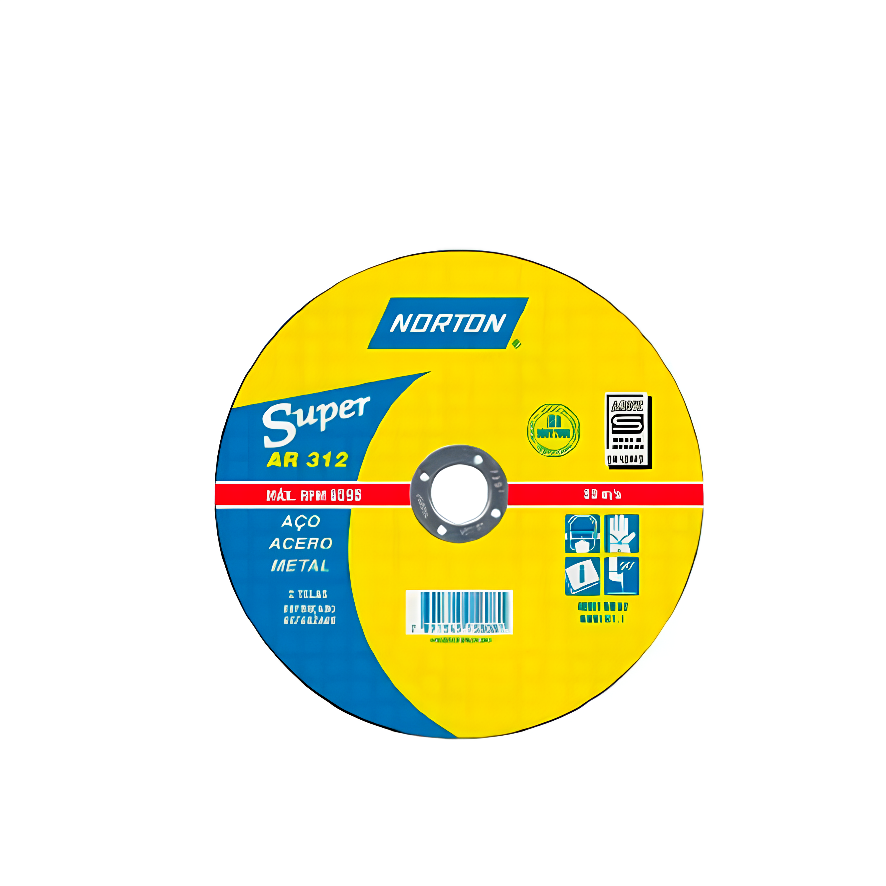 Disco Corte Ferro/ Inox Super AR312 10 X ...