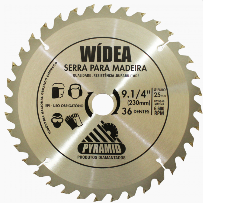 Serra Circular WIDEA 9.1/4 - 230 X 25 - P...