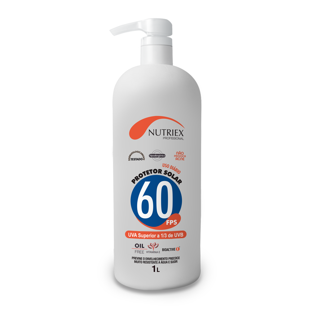 Protetor Solar FPS-60 1/3 UVA - 1L - NUTRIEX