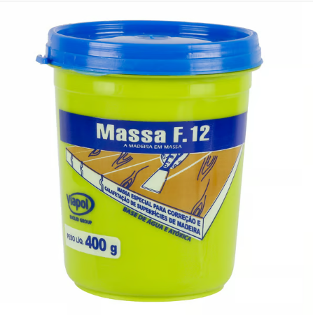 Massa F12 400GR Branca - Viapol