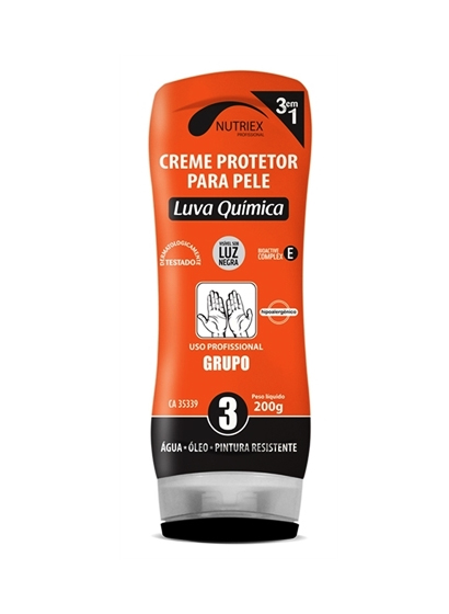Creme Protetor P/ Pele - Luva Química (Gr...