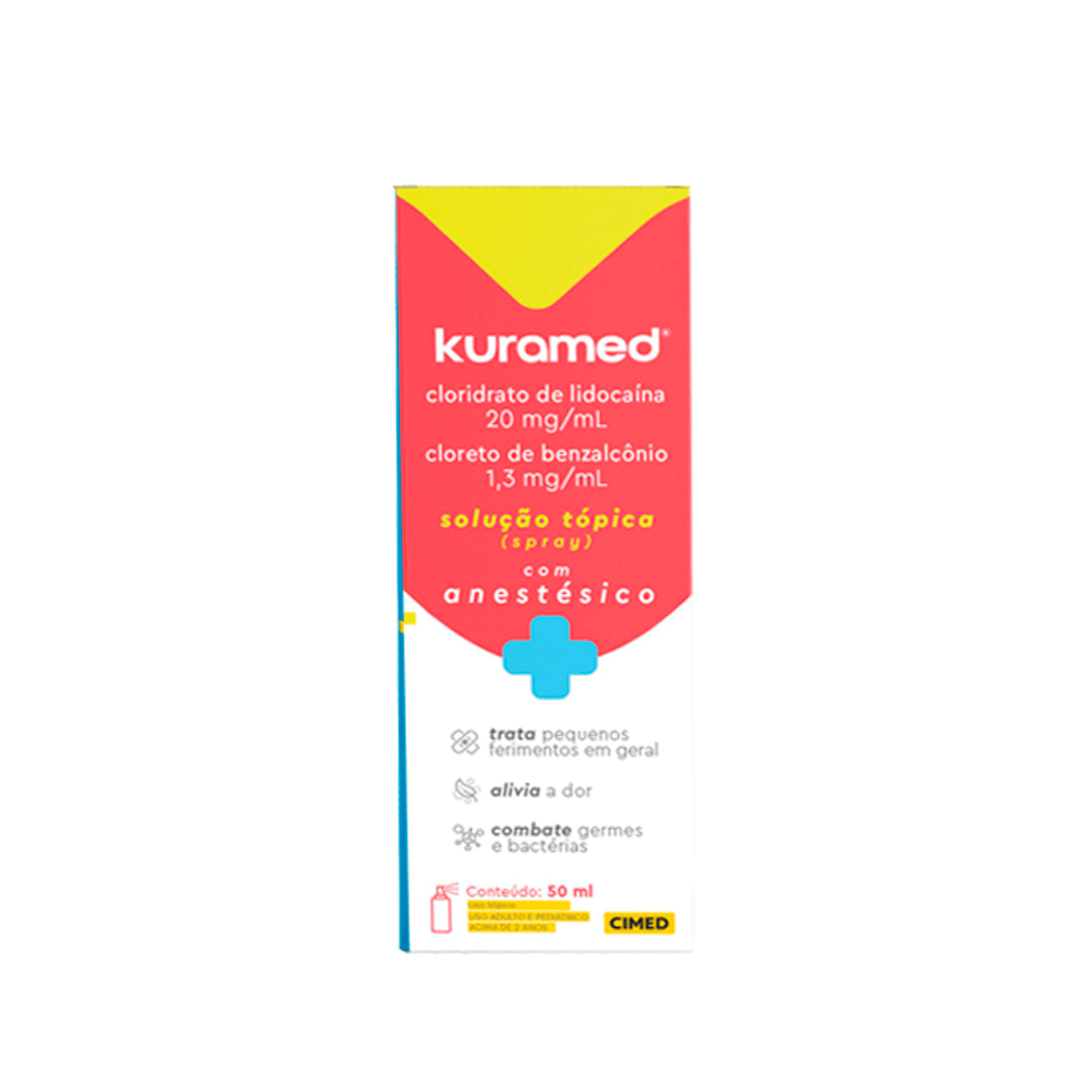 Antisséptico Spray 50ml Kuramed