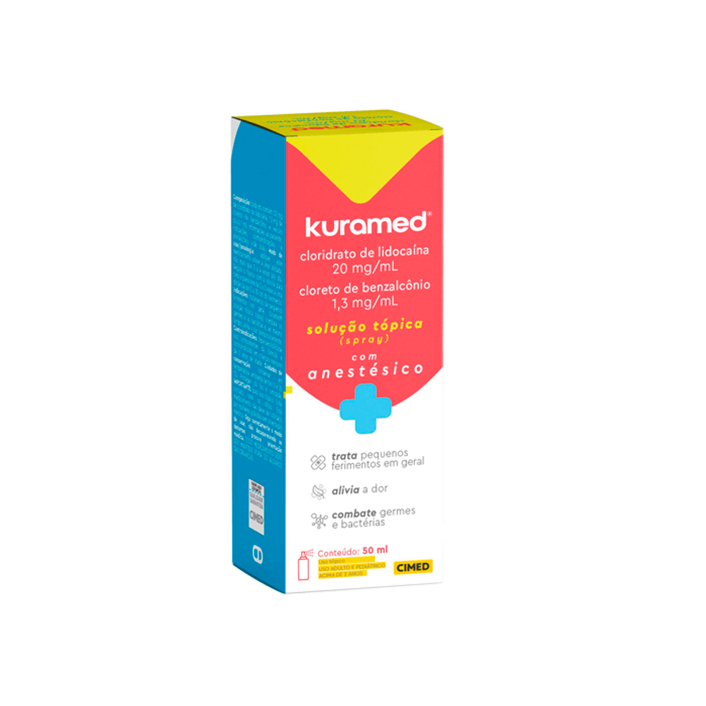 Antisséptico Spray 50ml Kuramed