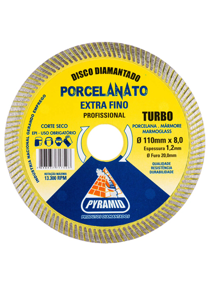Disco Diamantado Porcelanato Turbo (Extra...