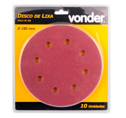 Disco de Lixa Grão 120 - P/Lixadeixa  LPV...