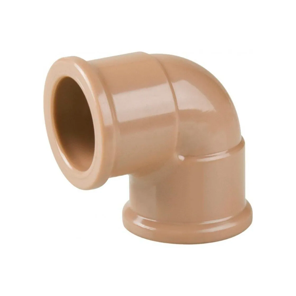 Cotovelo/Joelho 90° Soldável 19mm Marrom ...