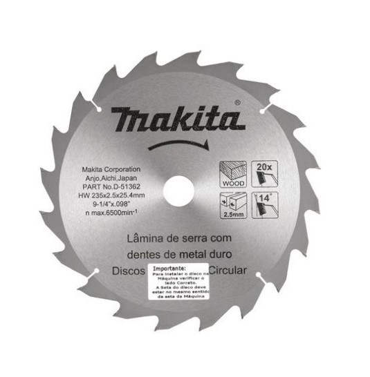 Serra Circular WIDEA - 9.1/4 - MAKITA