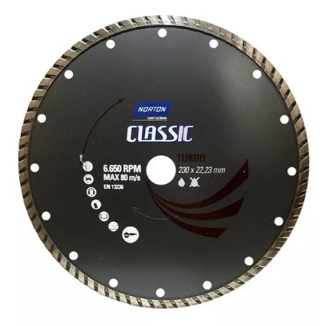 Disco Diamantado TURBO CLASSIC - 230 X 22...