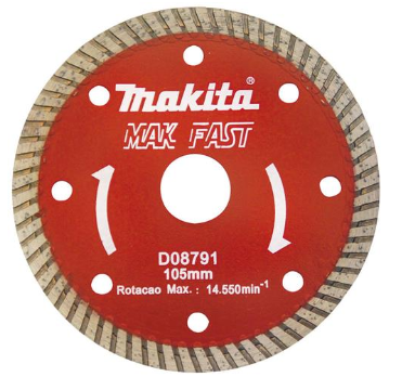 Disco Diamantado MAK Fast Turbo 4 X 13/16...