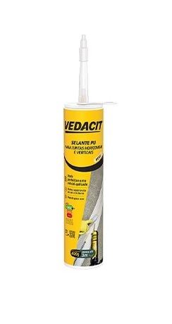 Selante PU Pro Vedaflex 400 G Bege - VEDACIT