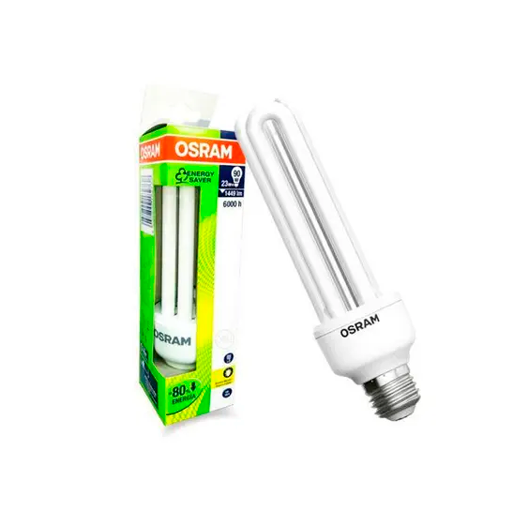 Lâmpada Compacta 3U 23W 6500K 110V Osram