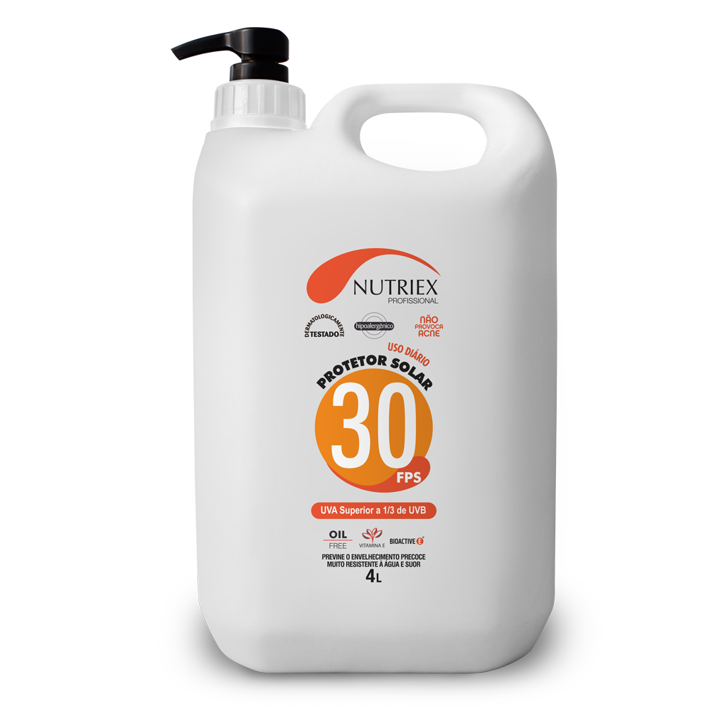 Protetor Solar FPS-30 1/3 UVA - 4L - NUTRIEX