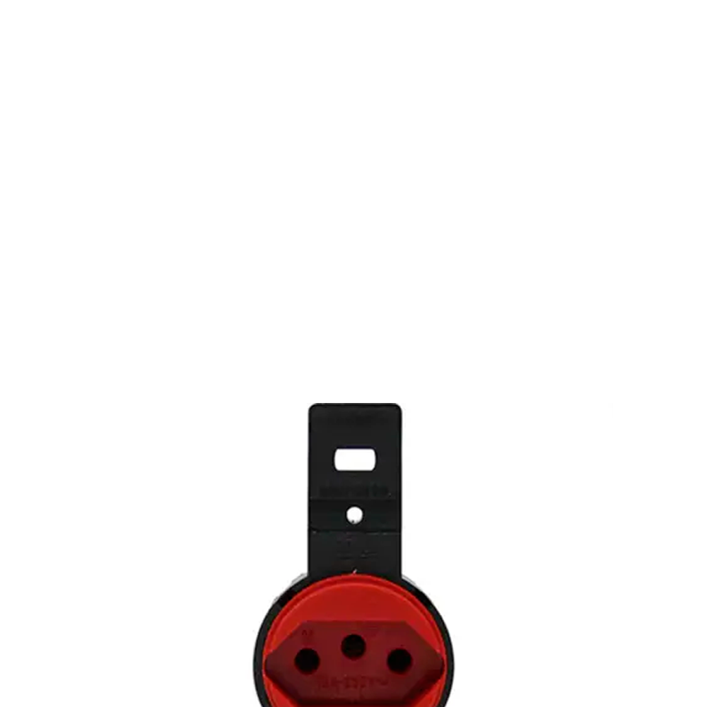 Tomada Redonda Sem Pino 20A Vermelha 2407...