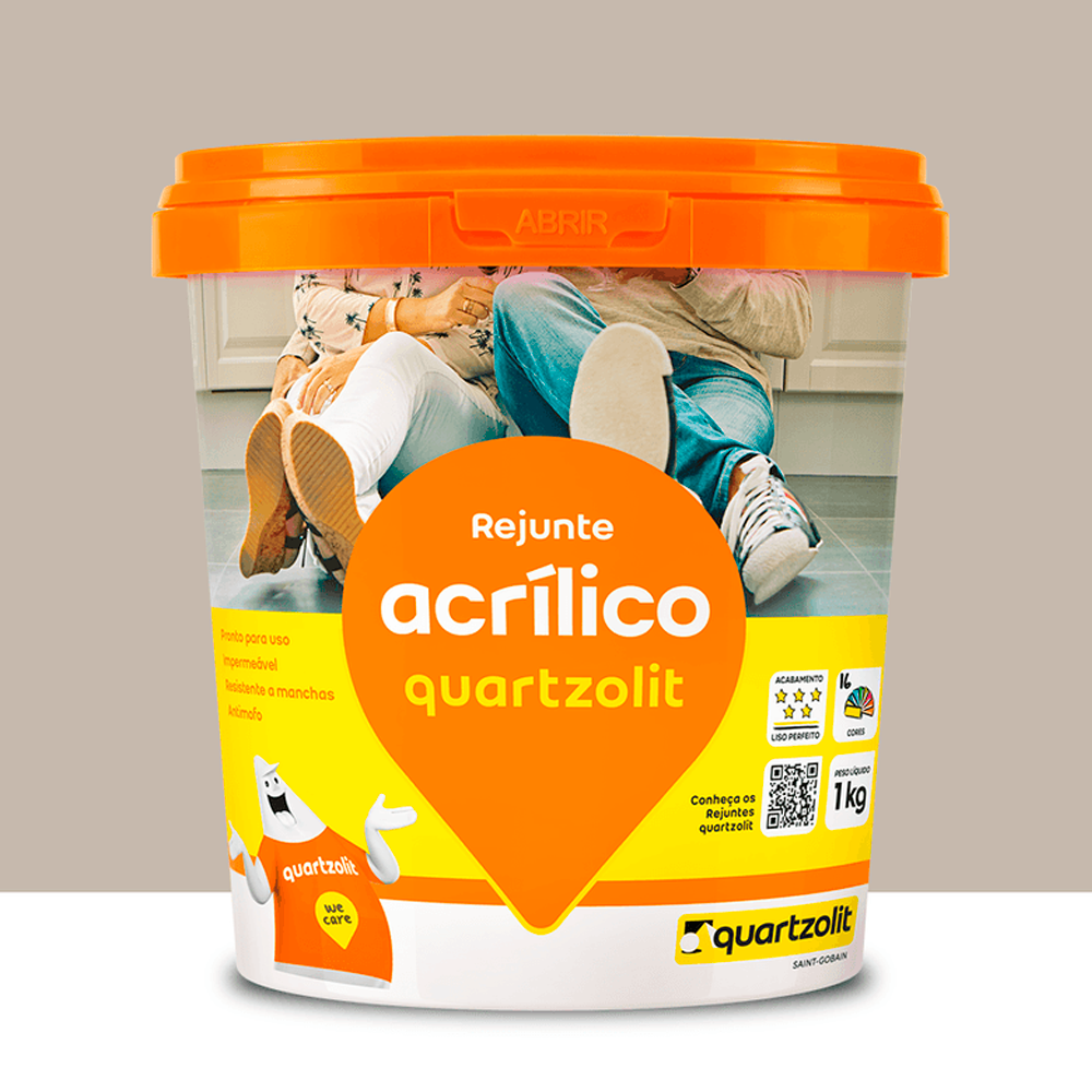 Rejunte Acrílico 1kg Corda Quartzolit