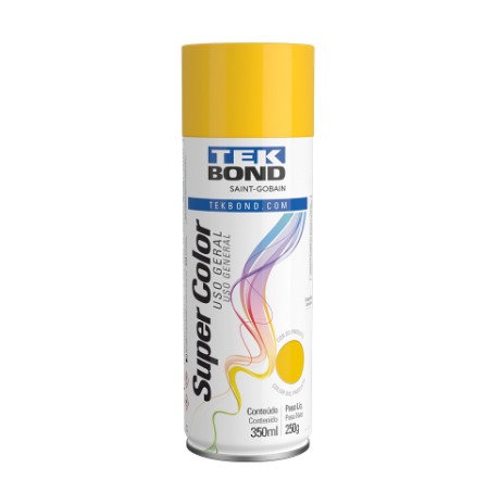 Tinta Spray Uso Geral - Amarelo - 350ml -...