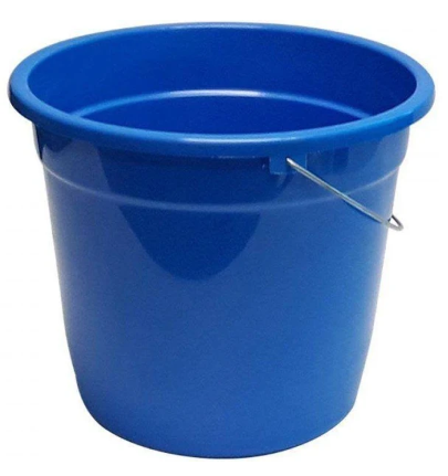 Balde Plastico P/ Agua Cor: Azul 15L REF:...