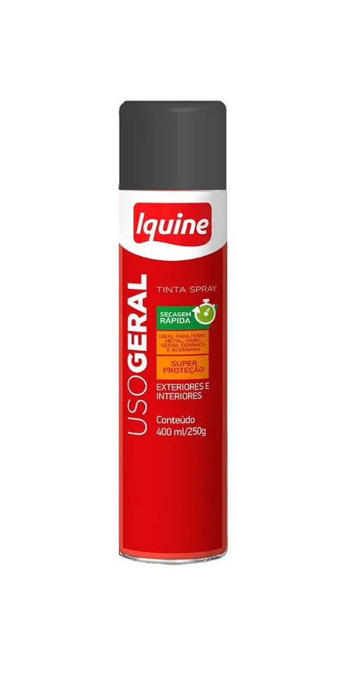 Tinta Spray Preto BrolhanteUso Geral 400 ...