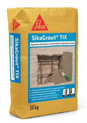 Sika Grout Tix - Cinza 25 kg - SIKA