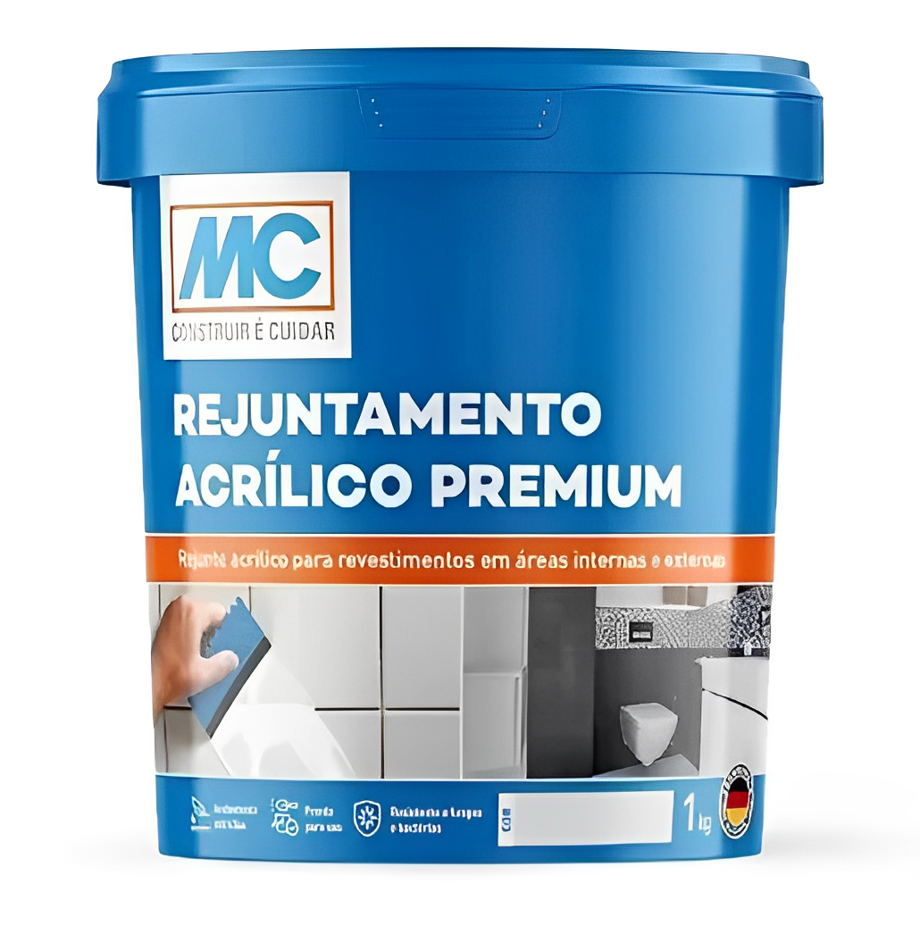 Rejunte Acrilico Piscina Premium Branco 1...