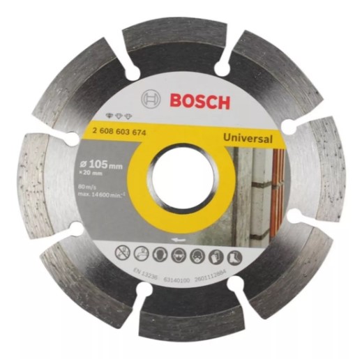 Disco Diamantado Segmentado STANDARD - BOSCH