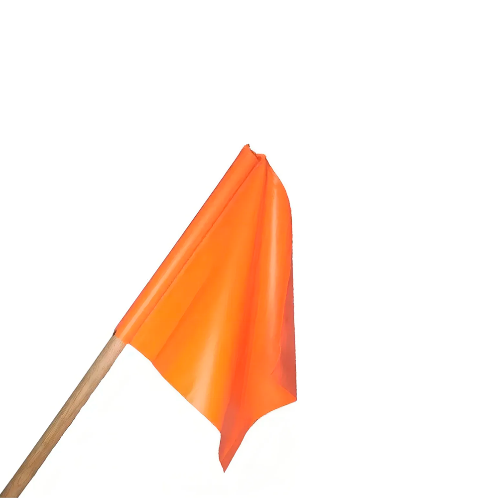 Bandeirola de Sinalização Laranja 30x35cm...
