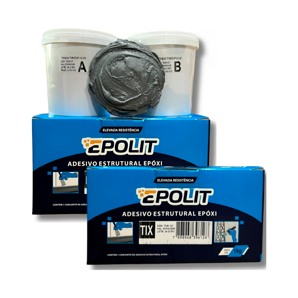 Adesivo Estrutural de Base Epóxi (A+B) Ti...