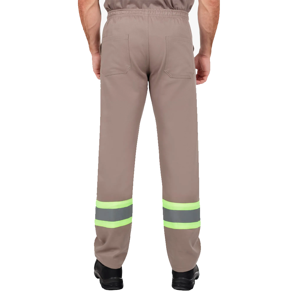 Calça Brim Pesado Elástico Total FX Refle...