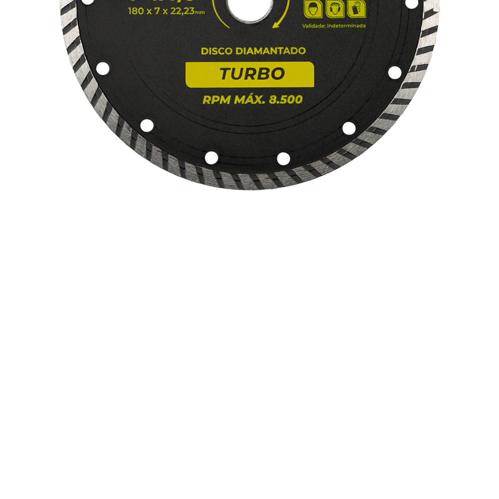 Disco Corte Diamantado Turbo 7 - 180 X 22...